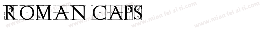 Roman Caps字体转换